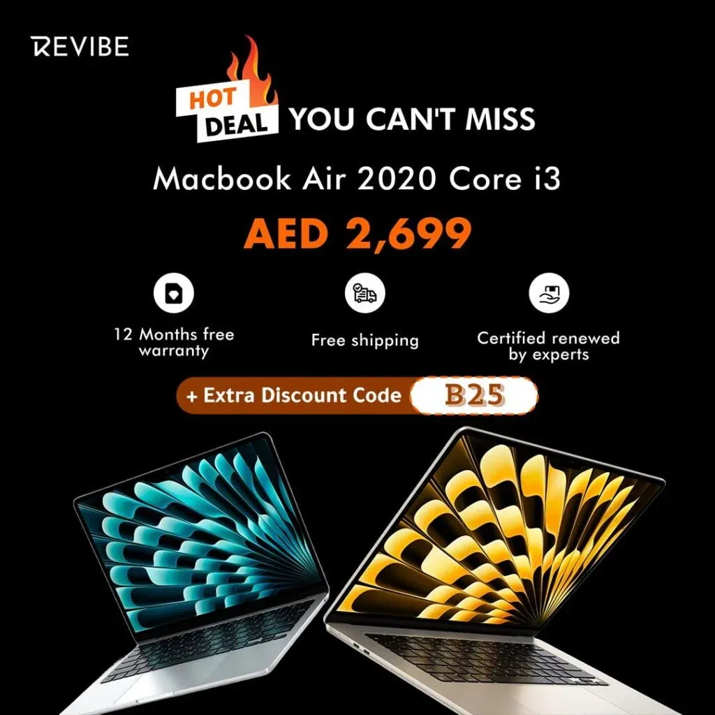 Revibe: وجهتك المثالية لأجهزة إلكترونية مُجددة عالية الجودة بأسعار مُخفضة