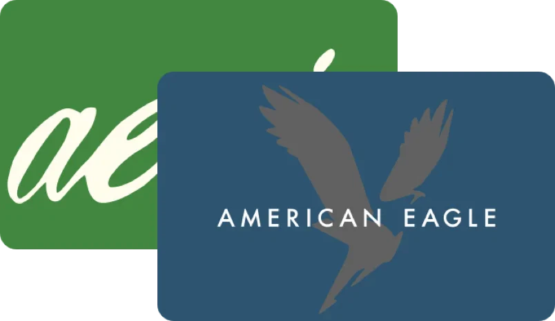 بطاقات هدايا أمريكان إيجل الإلكترونية!