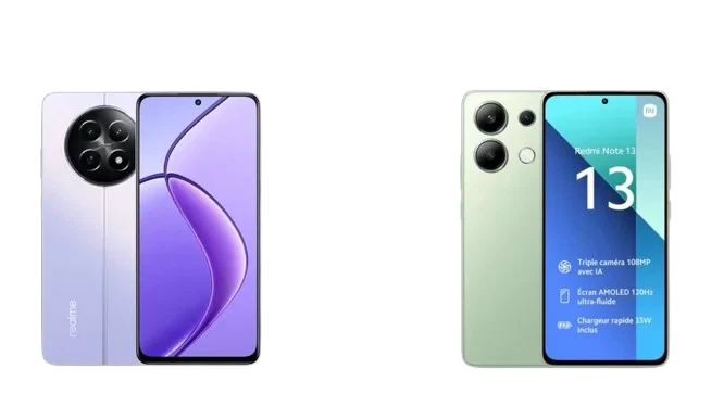 Realme 12 4G و Xiaomi Redmi Note 13