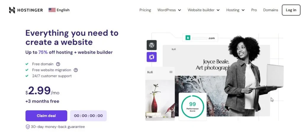 أسعار مخفضة توفير يصل إلى 85% على الاستضافة