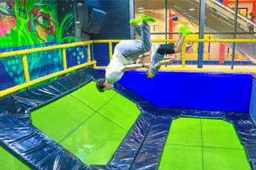 خصم 30% على ألعاب الترامبولين المختلفة في فليب أوت, مول العرب