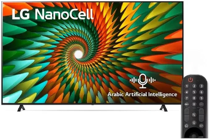 تلفزيون إل جي NanoCell 4K مقاس 75 بوصة - موديل 75NANO776RA.AFU (2023):

