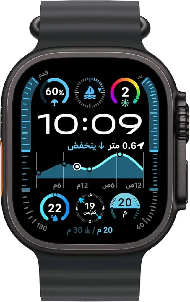 شاشهساعة أبل الترا 2 (شريحة اتصال + GPS)