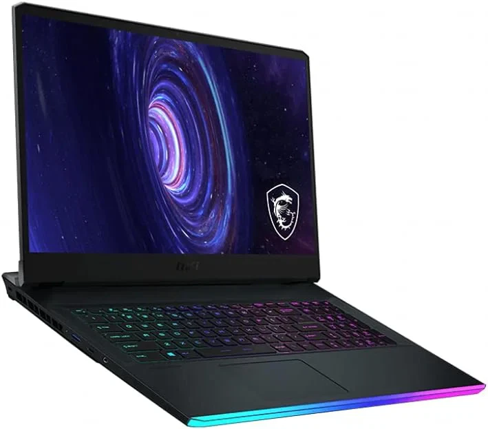 MSI شاشة GE76 رايدر 17.3 انش 360Hz FHD، انتل كور i9-11980HK، انفيديا جيفورس RTX3080، 32GB، ذاكرة مستديمة 1TB SSD، ويندوز 10، ازرق تيتانيوم (11UH-053)
